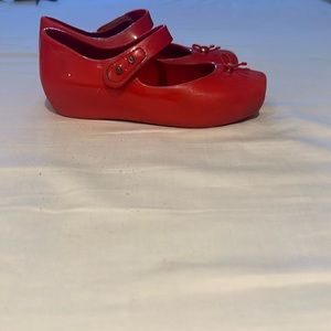 Red mini Melissa size 10